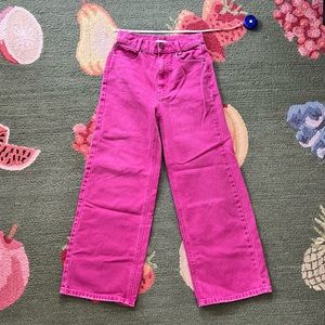 Urban Outfitters BDG Magenta Purple High Wide jeans